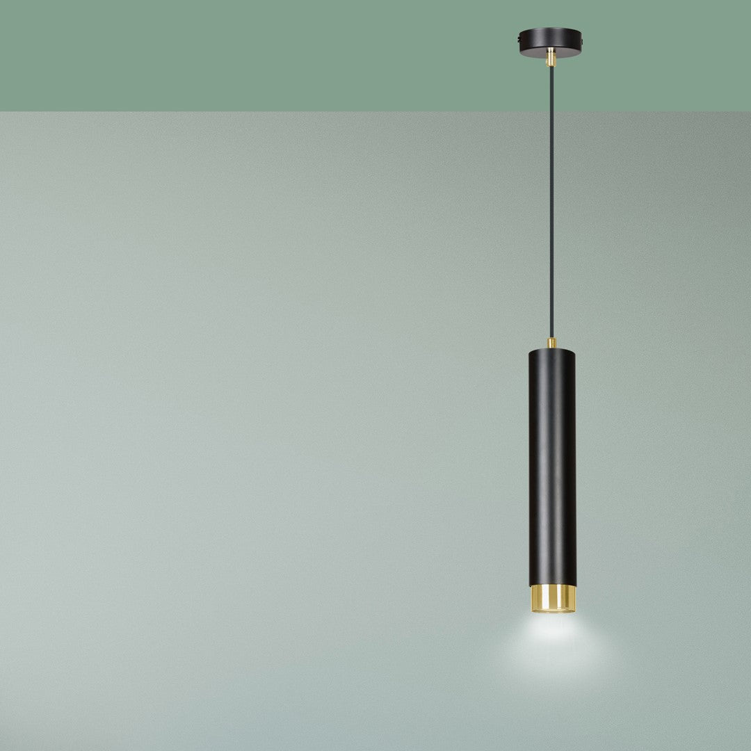LYONN 1 Black Gold Pendant Lamp