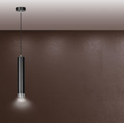 LYONN 1 Black Chrome Pendant Lamp