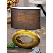 Konya gold ceramic table lamp