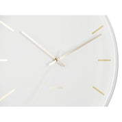 Timeless Luxury Handmade Globe Wall Clock in Natural Materials