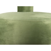 Abrazo velvet armchair green