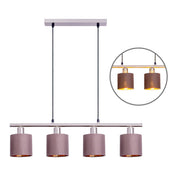 Handcrafted Luxury Pendant Lamp in Natural Satin Finish