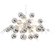 Tijdloze Artisan hanglamp in chroom met natuurlijke elegantie