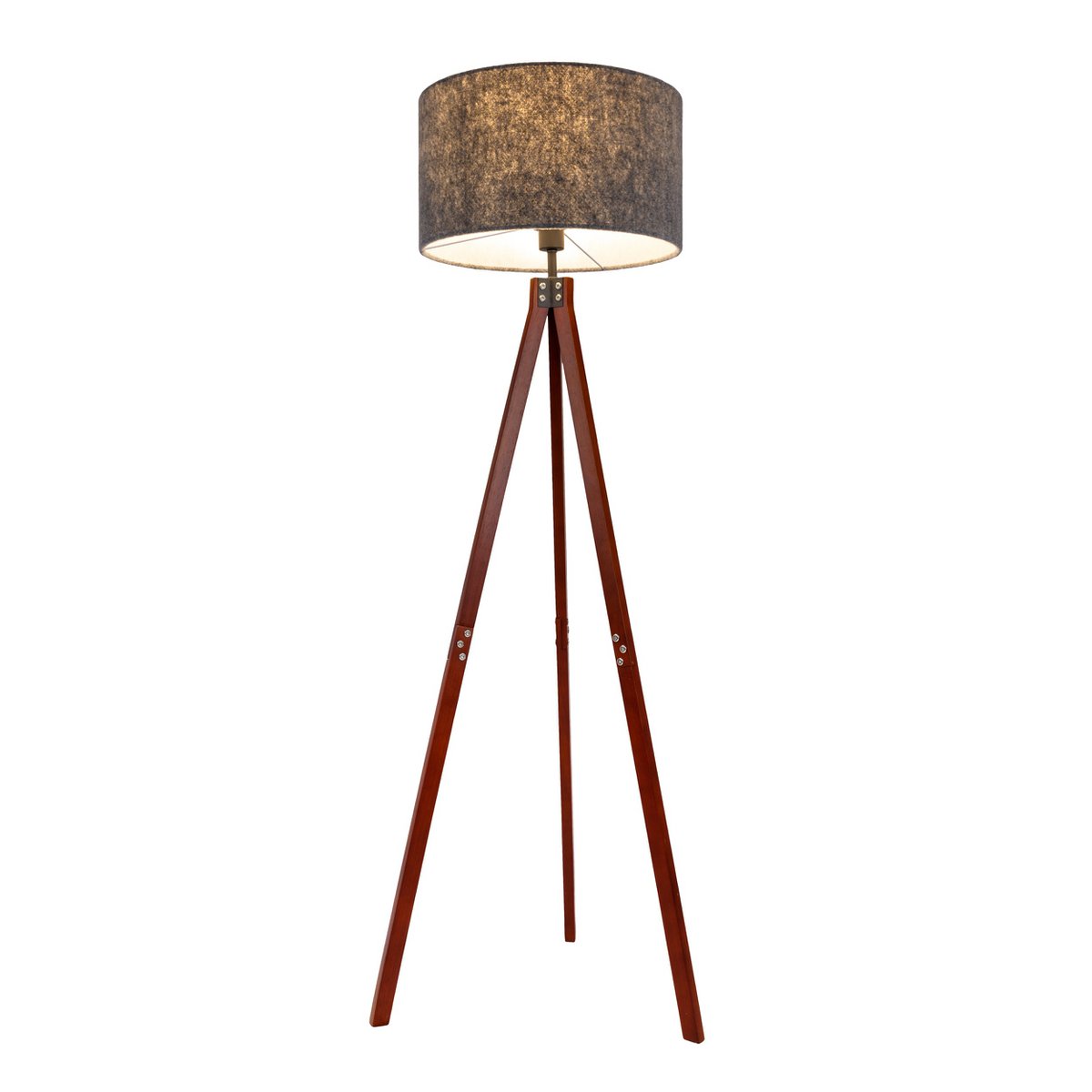 Handgemaakte luxe staande lamp van natuurlijke materialen - Tijdloos design