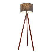 Handgemaakte luxe staande lamp van natuurlijke materialen - Tijdloos design