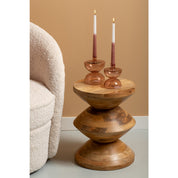 Handcrafted Luxury Side Table - Timeless Artisan Design