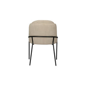 FANNUR PTP Refined Beige Fjord Chairs, Timeless Elegance Set