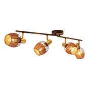 Handcrafted Luxury Corbis Ceiling Lamp in Black and Gold