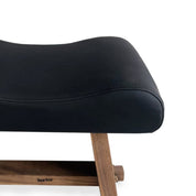 Suar & Leather fusion stool