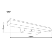 Handgemaakte luxe LED-wandlamp - Tijdloos ambachtelijk design