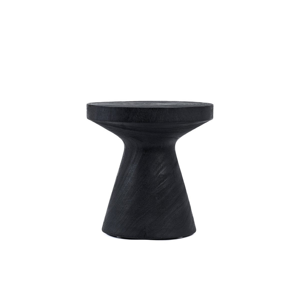 Timeless Handmade Luxury Side Table in Black with Artisan Design