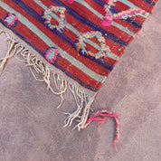 Timeless Luxury Handmade Berber Wool Carpet, 138 x 220 cm