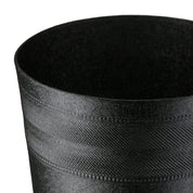 Nama flame black and gold aluminium vase