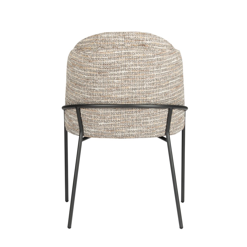 Elegant Hand-Finished Fjord Chairs in Organic Neutral Tones