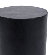 Montreal black suar wood stool