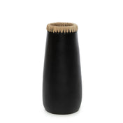 Timeless Artisan Crafted Black Natural Vase - Luxury Design