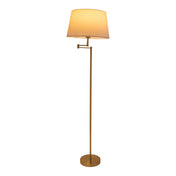 Timeless Artisan Standing Lamp in Premium Matt Brass Finish