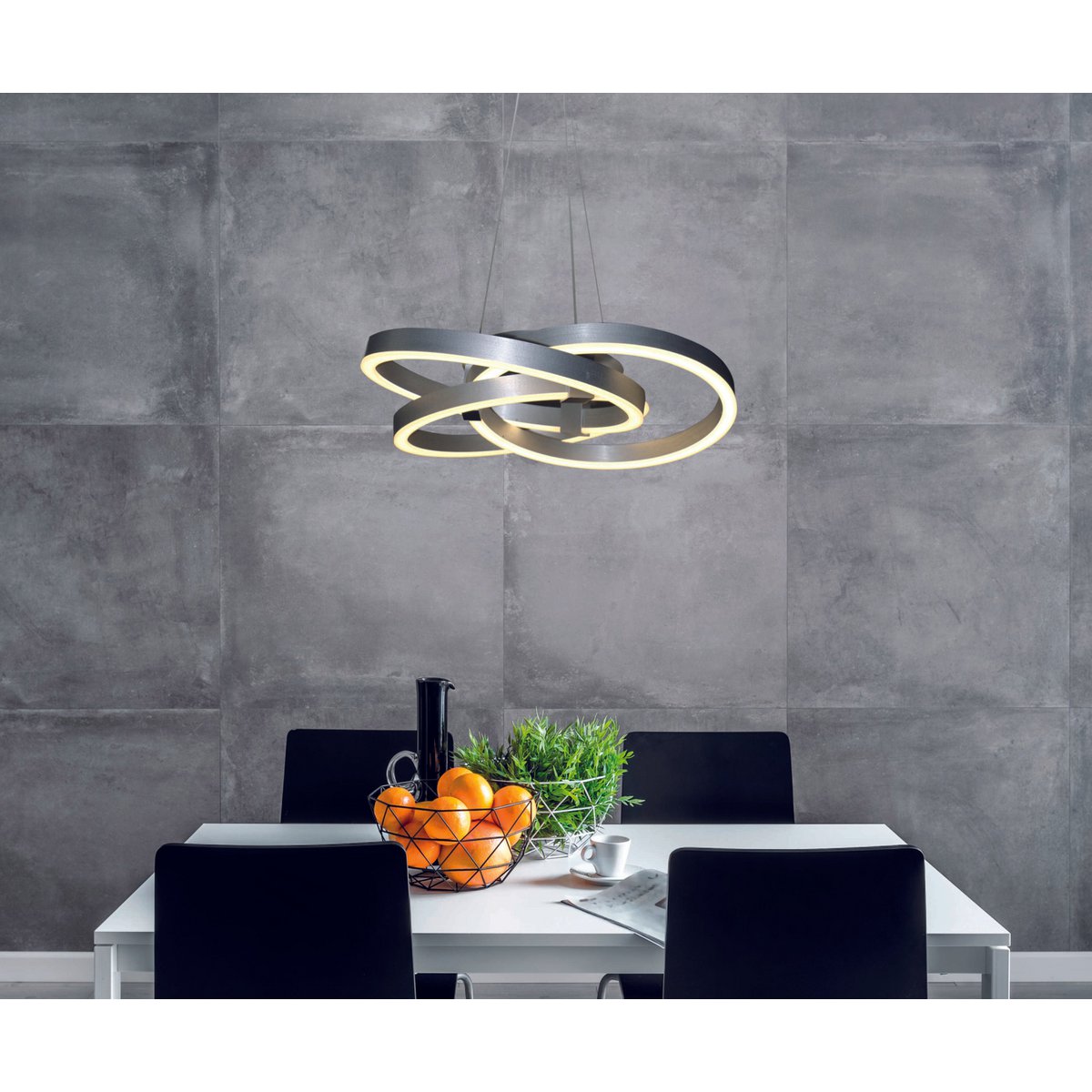 Luxe handgemaakte LED-hanglamp, ambachtelijk vervaardigd ontwerp