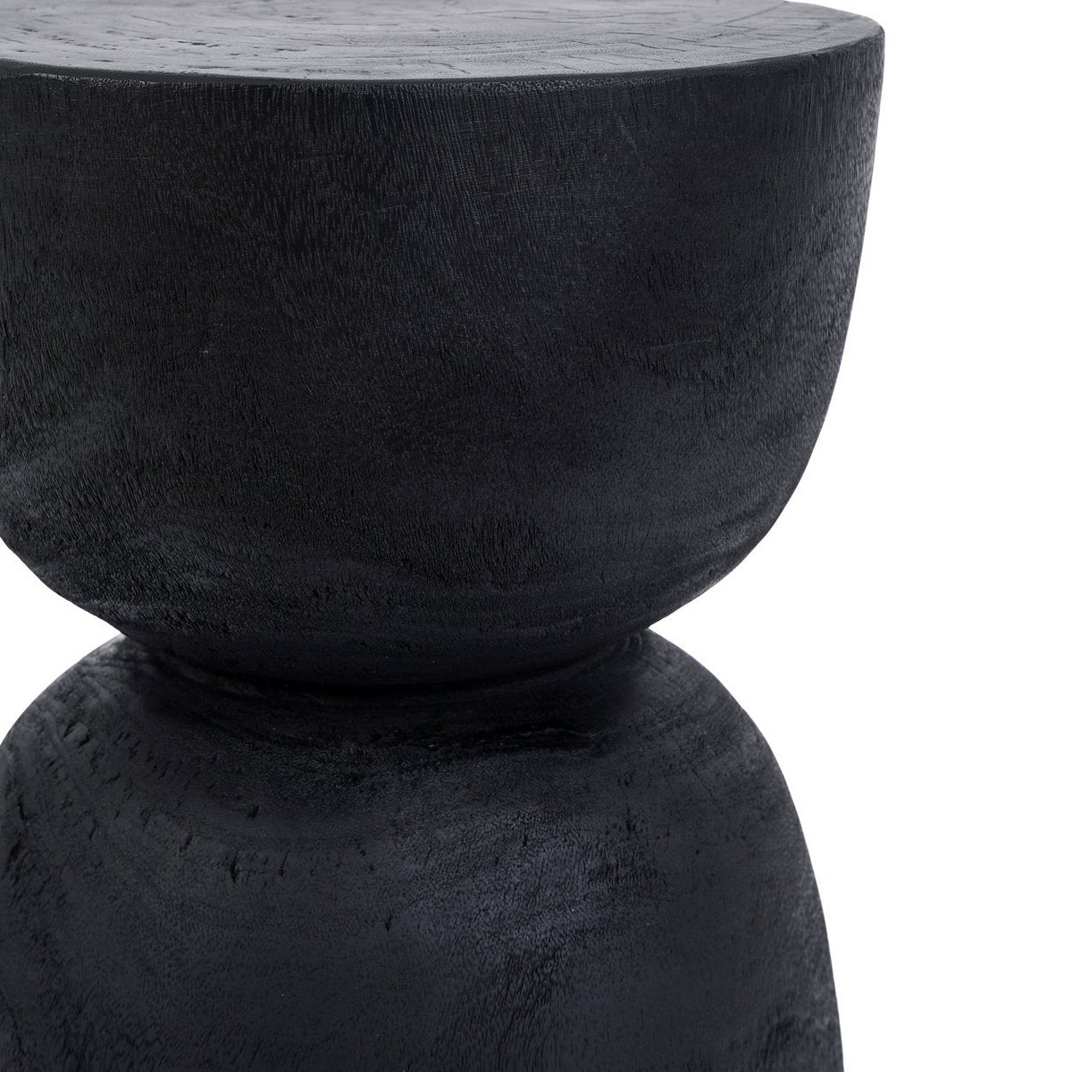 Montreal black suar stool