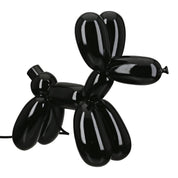 Scotty black resin table lamp