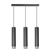 LYONN 3 Black Chrome Pendant Lamp