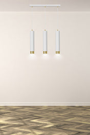 LYONN 3 White Gold Pendant Lamp