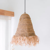 Boho Handgeweven Plafondlamp met Lange Franjes (3 maten)