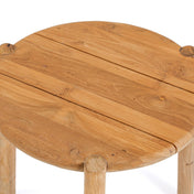 Timeless Handmade Artisan Side Table in Premium Natural Materials