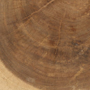 Mungurr wood natural white stool
