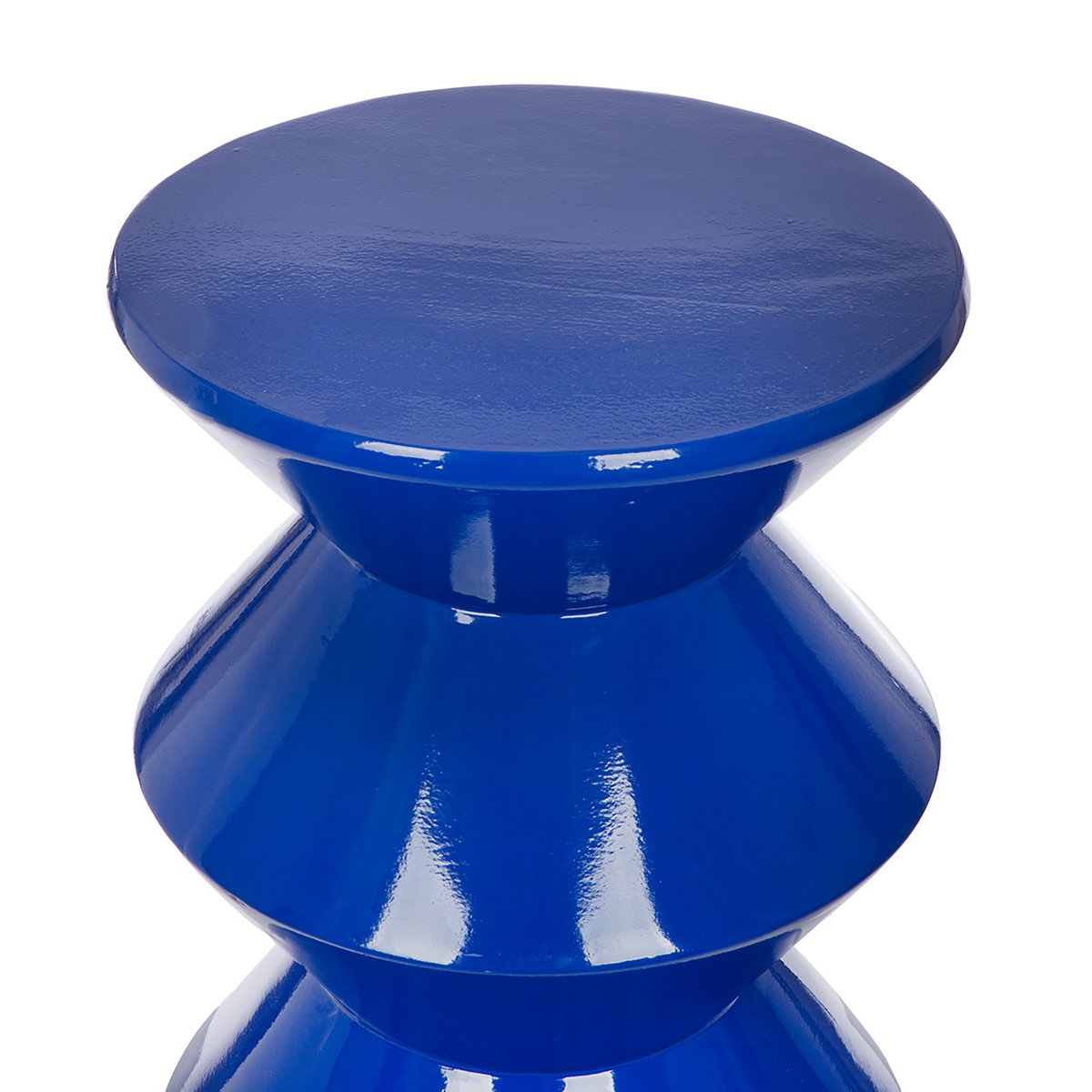 Handcrafted Artisan Side Table in Timeless Geometric Design