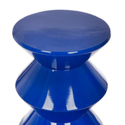 Handcrafted Artisan Side Table in Timeless Geometric Design