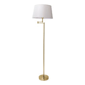 Timeless Artisan Standing Lamp in Premium Matt Brass Finish