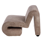 Poltrana upholstered armchair beige