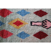 Handcrafted Luxury Berber Wool Carpet in Timeless Design