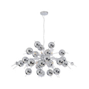 Timeless Artisan Pendant Lamp in Chrome with Natural Elegance