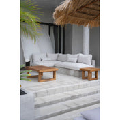 Handcrafted Reclaimed Teak Side Table - Timeless Artisan Design