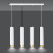 LYONN 4 White Gold Pendant Lamp