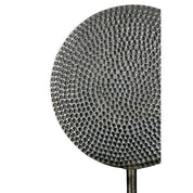 Circle of echoes silver aluminium sculpture
