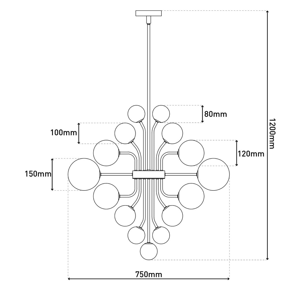 Tijdloze ambachtelijke luxe hanglamp in ambachtelijk natuurlijk design