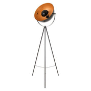 Elegante zwart-gouden driepotige staande lamp voor elke ruimte