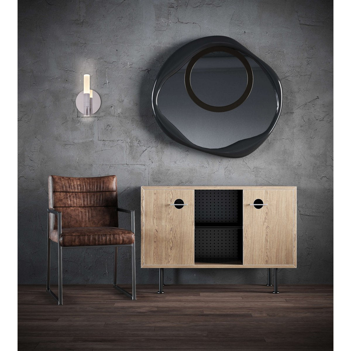 Tijdloze luxe handgemaakte LED-wandlamp voor ambachtelijk design
