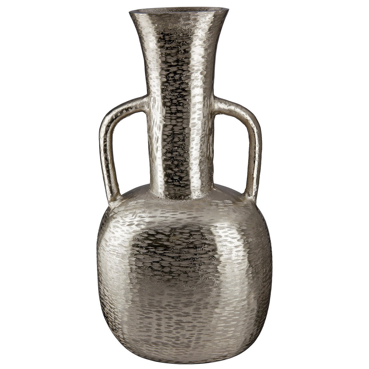 Bloom of prosperity gold aluminium vase