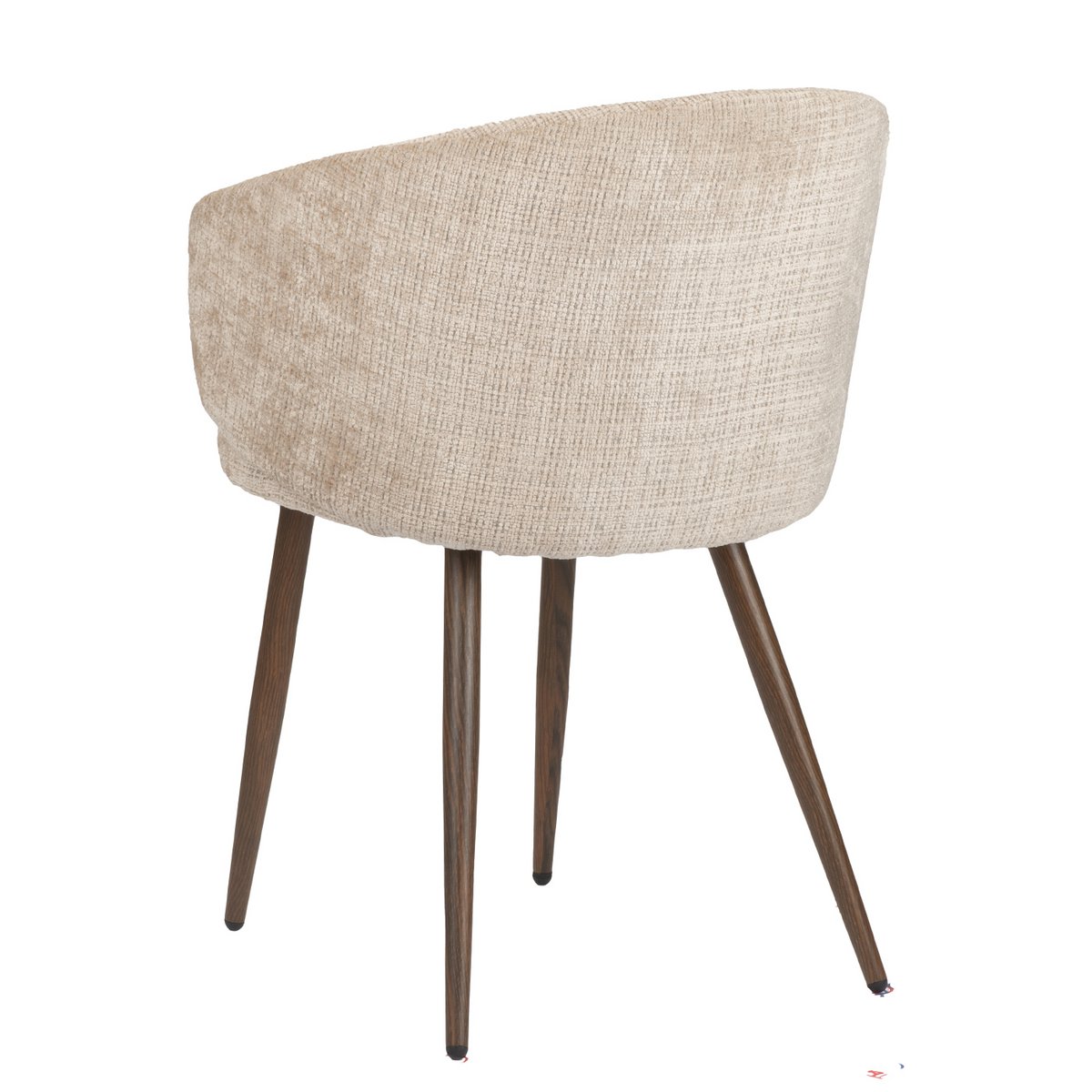 Elegant Hand-Finished Luna Chairs in Cream - Artisanal Craftsmanship