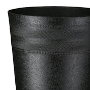 Nama flame black and gold aluminium vase