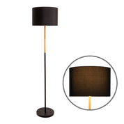 Tijdloze handgemaakte vloerlamp van hoogwaardige natuurlijke materialen