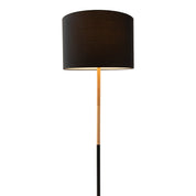 Tijdloze handgemaakte vloerlamp van hoogwaardige natuurlijke materialen