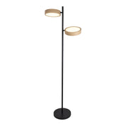 Tijdloze handgemaakte LED-vloerlamp Tessa met natuurlijk design