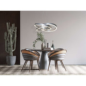 Luxe handgemaakte LED-hanglamp, ambachtelijk vervaardigd ontwerp
