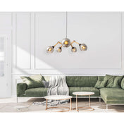 Handcrafted Luxury Glass Pendant Lamp for Timeless Design