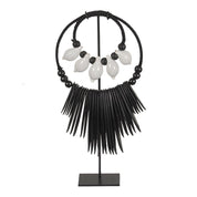 Timeless Handmade Octo Necklace in Premium Black & White